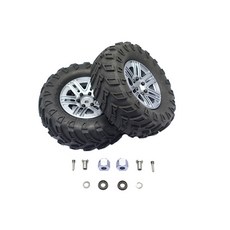 鋁合金輪輞帶公路輪胎 1.9吋+厚合金螺絲零件 9mm 12入, GS, 1套