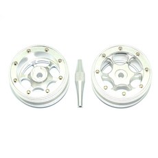 GPM鋁合金6孔輪子適用於1.9胎1PR RC車輪 RC1241, S, 1套