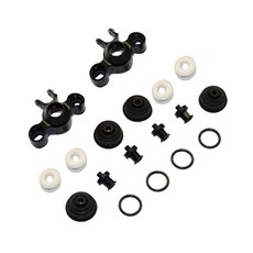 GPM RC1897 ALUMINIUM F/R KNUCKLE ARM RC車身配件, BK, 1套