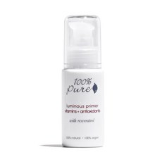 100 Pure 白藜蘆醇維他命亮白妝前乳 30ml, 單色, 1瓶