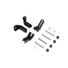 GPM ALUMINUM ADJUSTABLE F/R DAMPER MOUNT 16p 세트 서스펜션계통 부품, BK, 1세트