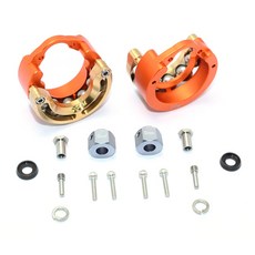 鋼球輪座+鋁合金六角輪座 9mm, 或者, 2套