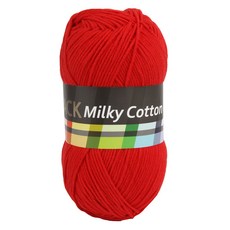 brandyarn 牛奶棉編織線 120g, 10紅色, 1個