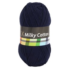 브랜드얀 밀키코튼 뜨개실 120g, 17남색, 1개