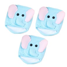 ANTS 大象造型寵物禮貌帶, 中型, 3個, 1件