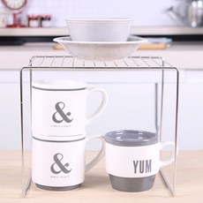 LIVING HAPPY 盤子整理架 2入, 單一顏色, 1個