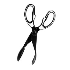 슈퍼식스 반려동물 배설물 집게, 블랙, 1개