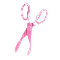 슈퍼식스 반려동물 배설물 집게, 핑크, 1개