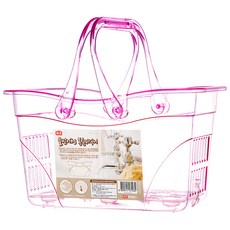 MOOL 浴籃透明小號 AMBH310 粉色, 1個