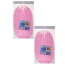 바스존 흡착 스마트 빨래판 대, 핑크, 2개입