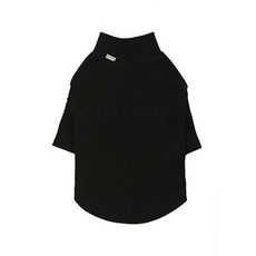 DASOM 반려견 골지 니트, Black, 1개