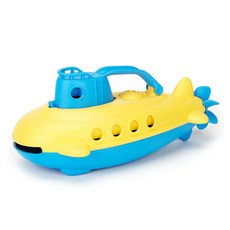 green toys 藍色手柄潛水艇沐浴玩具, 混色
