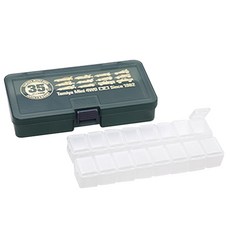 TAMIYA Mini4 零件存儲 35 週年迷你汽車塑料模型工具箱 95107, 混色