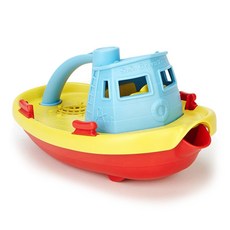 green toys 藍色拖船沐浴玩具, 混色