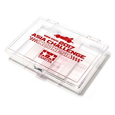 타미야 Mini 4WD PCase AsiaChallenge17 95350, 투명, 1개