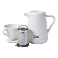 OSLO iCafe 咖啡茶壺, 白色, 1套