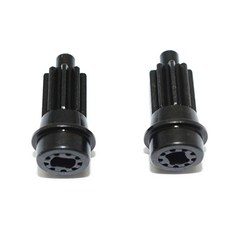 GPM HARDEN STEEL 45後軸關節 RC1846 RC軸, BK, 2件