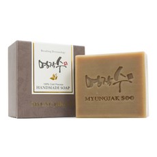 명작수 어성초 피부진정비누, 130g, 1개