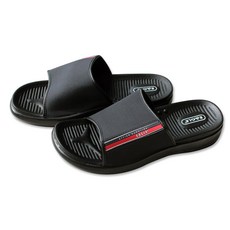 EAGLE 韓國豪華拖鞋, 黑色的, 250