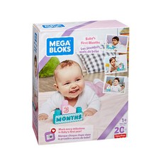메가블럭 우리아기 첫블럭 20p 선물세트, 혼합 색상, 1개
