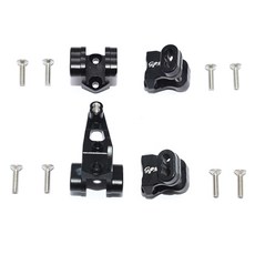 GPM鋁製前輪軸安裝組合懸吊連桿懸吊系統配件 4入, BK, 1套