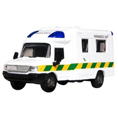 MOTOR MAX 4.75英寸倫敦救護車塑料模型