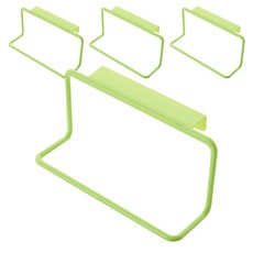 블럭마트 주방 행주걸이 다용도걸이, 그린, 4개입