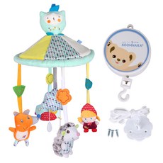 KOOMNARA 床邊音樂鈴+手動音樂盒, 混色