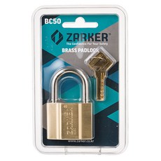 ZARKER 黃銅掛鎖 BC50, 1個