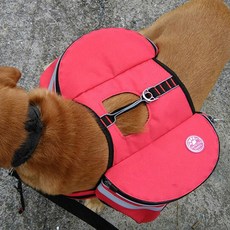 펫나인 運動寵物狗背包 XS, 紅色, 1個