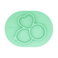 아가드 맘마비 3pot 이유식매트, 민트라떼, 1개