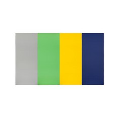 퍼니존 퍼니테라피 그레이비비드 시리즈5 유아폴더매트, 그레이 + 그린 + 옐로우 + 블루