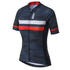 엔에스알 플래시 스펙트럼 숏슬리브 자전거 저지 우먼