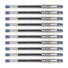 Hi-Tec-C 中性筆 0.25mm, 藍色(L), 10入