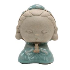 Wardmall觀音像娃娃 qxxs020-3, 綠色, 1個