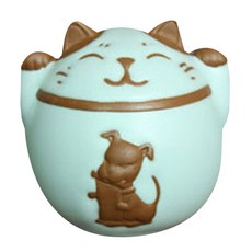 Wardmall招財貓十二生肖玩偶 qyt134-11, 狗, 1個