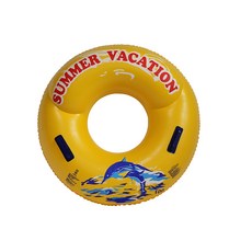 뉴월드토이 Nyuwoldeutoi 100cm 含游泳圈手柄, 黃色的, 1個