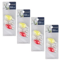 Kotech 紅辣椒鱗莖 3p x 4ea, 單色