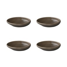 KINTO TOPO茶包碟, 棕色, 4件