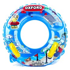OXFORD 孩童夏季雙層圓形泳圈, 深藍色, 1入
