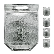 Donna&Deco 手提鋁箔保冷袋, 5個