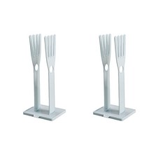 ANTS 可拆卸手套架, 藍色, 2件