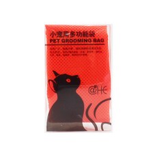 AnTs 고양이 글루밍 목욕 망 3세대, 오렌지, 1개