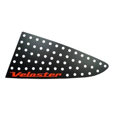 DXSOAUTO Ver 2 UNIQUE 字樣運動飾板面板 黑色 紅色字樣, Veloster