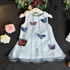 JOY MULTI 女童蝴蝶 Wappen Minnashi 連衣裙