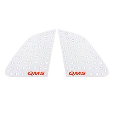 엑스원 Ver3 UNIQUE 레터링 스포츠 플레이트 판넬 화이트 레터링 레드, 르노삼성 QM5