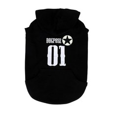 DOGPOSE 大型犬No.1運動背心, 黑色