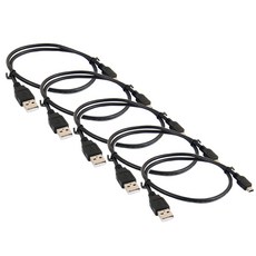 마하링크 USB A Mini 5핀 케이블, 5개, 10cm