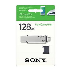 소니 마이크로볼트 C타입 OTG 듀얼 USB메모리 USM-CA2, 128GB