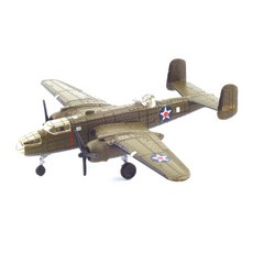 레프리카 에어포스원 1/200 B-25 Mitchell AFO704458KH B25 미첼 중폭격기 모형, 혼합색상, 1개